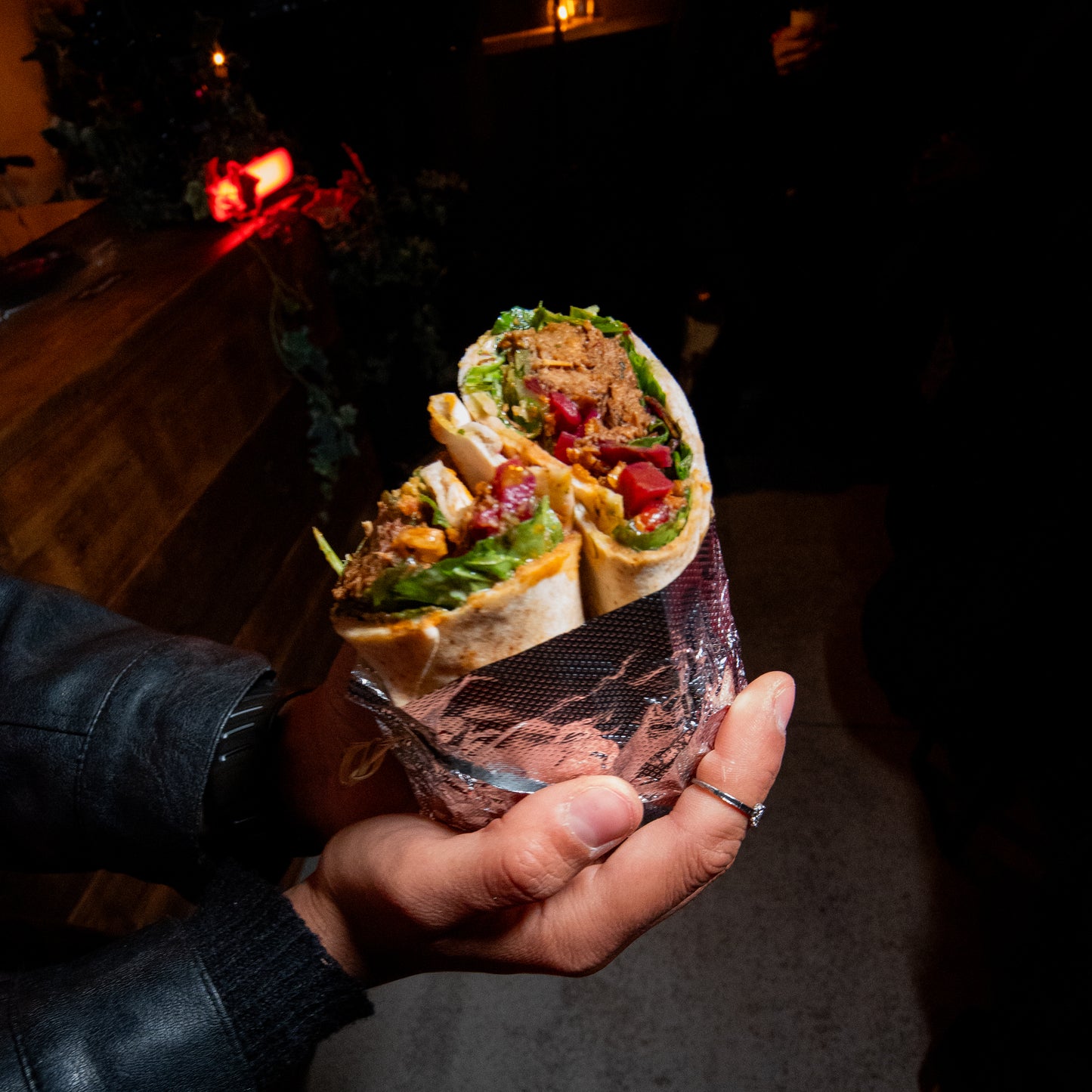 Persian Smoked Lamb Shoulder Flatbread